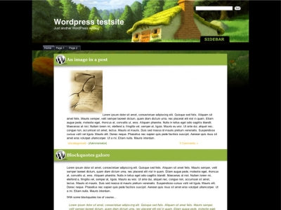 Digital Grass Wordpress Theme