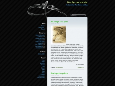 Mysterious Illusion Wordpress Theme